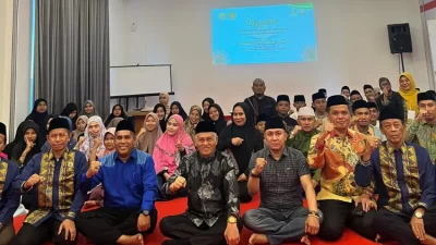 Kunjungi Kafilah MTQ Sultra di Samarinda, Sekda Beri Motivasi