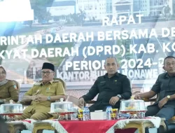 Rapat Sinkronisasi Pembangunan Daerah, Bupati Konsel Tekankan Hal Ini