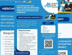 ABS Group Buka Rekrutmen Posisi Merchandising Manager, Cek Syarat Lengkapnya