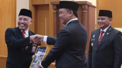 Kukuhkan Kepala BPKP Sultra, Pj Gubernur Minta Perkuat Pengawasan Keuangan