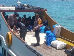 Polisi Sita 2 Jerigen Miras Oplosan di KM Manu-Manu Kaindea