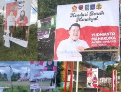 Baliho Yudhi-Nirna Dirusak, Tim Pemenangan Bakal Tempuh Jalur Hukum