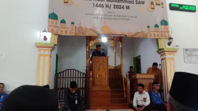 Peringati Maulid Nabi, Pj Wali Kota Baubau Ajak Masyarakat Wujudkan Pilkada Damai