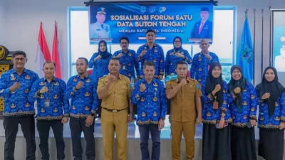 Sosialisasi Forum Satu Data, Pemkab Buteng Dorong Kualitas dan Akses Data Terintegrasi