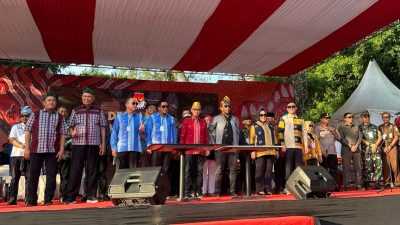 Empat Paslon Deklarasi Kampanye Damai di Pilgub Sultra 2024