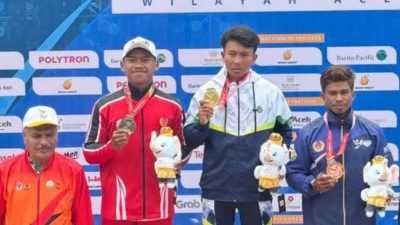 Cabor Dayung Sumbang Medali Pertama untuk Sultra di PON Aceh-Sumut