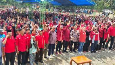 Resmi Dikukuhkan, Tim Pemenangan LA-IDA di Wakatobi Siap Menang di Pilgub Sultra