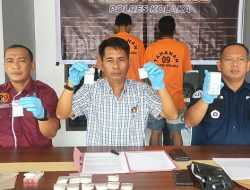 Polres Kolaka Bekuk Dua Pemuda dengan 137,19 Gram Sabu