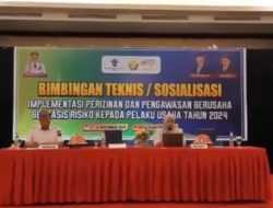 DPMPTSP Sultra Sosialisasikan Implementasi Perizinan dan Pengawasan Berusaha Kepada Pelaku Usaha
