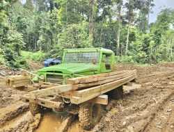 Polda Sultra Gerebek Pembalakan Liar di Konawe Utara