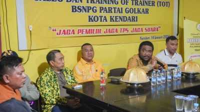 Ketua Golkar Kendari Serukan Pengurus untuk Menangkan AJP-ASLI di Pilwali Kendari 2024