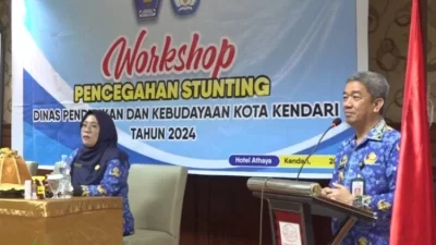 Buka Workshop Pencegahan Stunting, Sekda Kendari Tekankan Hal Ini
