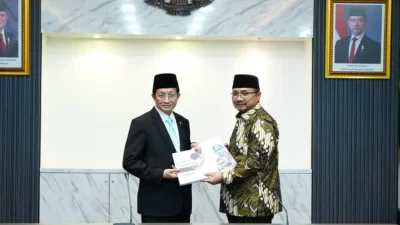 Sertijab Menag, Gus Yaqut dan Nasaruddin Umar Saling Berikan Apresiasi