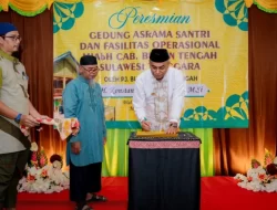 Pj Bupati Resmikan Asrama Santri-Fasilitas Operasional MIAbH Cabang Buteng