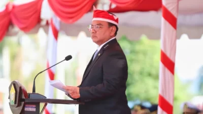 Pimpin Upacara Hari Sumpah Pemuda ke-96, Pj Gubernur Sultra Ajak Bangun Semangat Persatuan