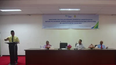 BPJS Ketenagakerjaan Monev Kepesertaan Perangkat Desa di Buton