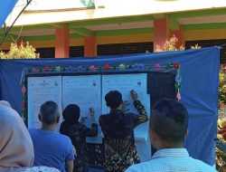 Suara ASR – Hugua Pepet Paslon Nomor 4 di TPS Tina Nur Alam Memilih