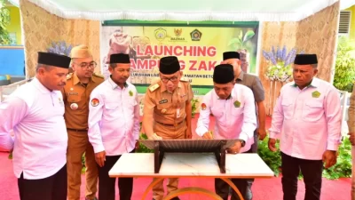 Pemkot Baubau-Kemenag Sultra Launching Kampung Zakat di Labalawa