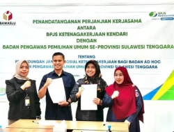 Bawaslu Kolaka Gandeng BPJS Ketenagakerjaan Lindungi Pengawas Ad Hoc