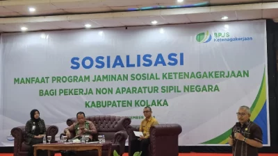 Kolaborasi Pemkab Kolaka dan BPJS Ketenagakerjaan Kover Seluruh Pegawai Non ASN