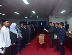 Sekda Buton Lantik Pejabat Administrator, Pengawas hingga Anggota BPD PAW