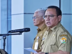 Pj Gubernur Sampaikan Sejumlah Arahan di Apel Gabungan Pemprov Sultra