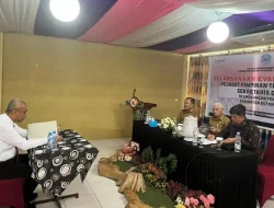 Sekda Sultra Pimpin Jalannya Evaluasi Kinerja Sekda Buteng