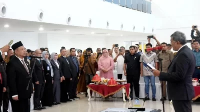 Pj Wali Kota Lantik Direktur RSUD Kendari Jadi Pj Sekda