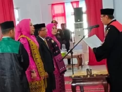 Hasrianti Ali Resmi Jabat Ketua DPRD Buton Utara Periode 2024-2029