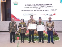 Bank Sultra-Bank Jatim Teken MoU dan NDA untuk Perkuat Kelompok Usaha Bank