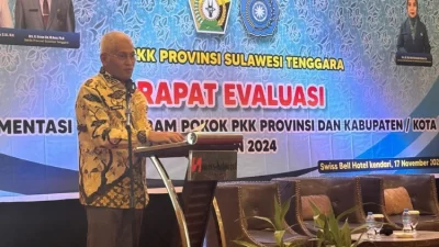 Sekda Sultra Harap Program Pokok PKK Bersinergi dengan Pemerintah Daerah