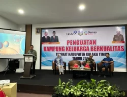Buka Penguatan Kampung Keluarga Berkualitas, Ini Harapan Sekda Koltim