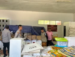 Kapolresta Kendari Pantau Gudang Logistik Pastikan Standar Keamanan