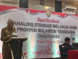 Rakor Analisis Standar Belanja, Sekda Sultra Minta Lakukan Perbaikan Sejumlah Aspek
