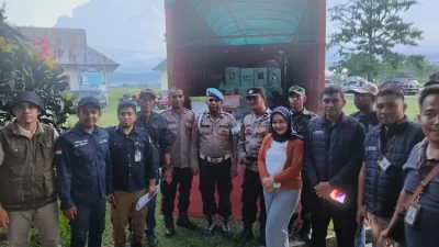Polresta Kendari Kawal Ketat Distribusi Logistik Pilkada