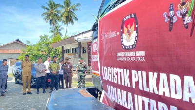 Distribusi Logistik Pilkada 2024 di Kolaka Utara Dimulai