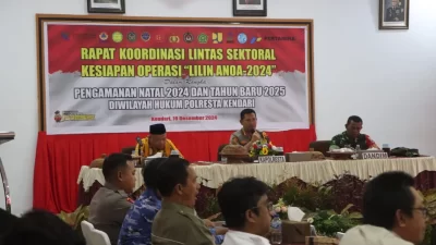 Pengamanan Nataru di Kendari Libatkan Ratusan Personel Gabungan