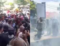 Ricuh Demo di Bawaslu Kolaka, Sejumlah Polisi Terluka