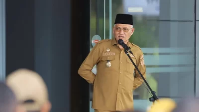 Apel Gabungan Pemprov Sultra, Sekda Sampaikan 3 Arahan Penting Pj Gubernur