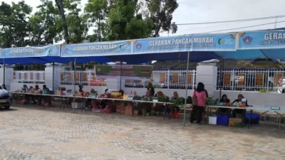 Disketapang Kendari Adakan Gerakan Pangan Murah Jelang HBKN
