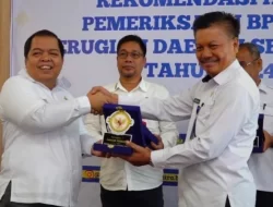 Pemkot Kendari Terima Penghargaan Entitas dengan Persentase Status 1 Tertinggi
