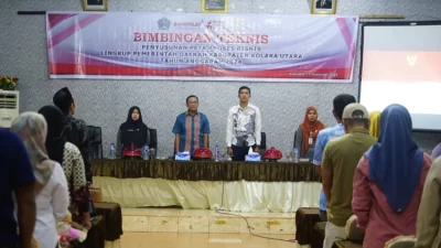 Pemkab Kolut Gelar Bimbingan Teknis Penyusunan Peta Proses Bisnis