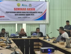 Pemkot Baubau Gelar Seminar Akhir Indeks Kualitas Pelayanan Publik