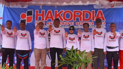 Peringati Hakordia 2024, Pj Wali Kota Kendari Serukan Komitmen Bersama Lawan Korupsi