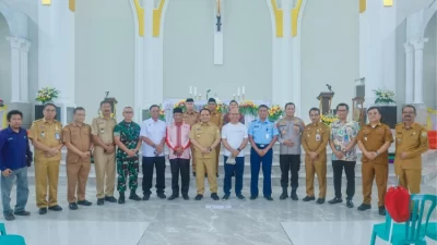 Pastikan Natal Berjalan Aman dan Lancar, Forkopimda Sultra Tinjau Sejumlah Gereja