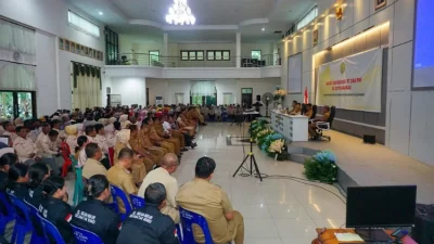 Rakor Penguatan Kelembagaan, Pj Wali Kota Baubau Minta Lurah-Camat Lebih Responsif