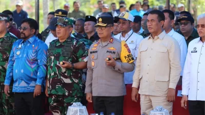 Dorong Produktivitas Pertanian, Mentan Tinjau Infrastruktur Irigasi di Konawe