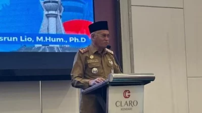 Sekda Sultra Sebut Pemuda Jadi Aset Penting Menuju Indonesia Emas 2045