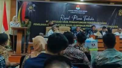 Rekapitulasi KPU Wakatobi: Haliana-Safia Wualo Pemenang Pilkada