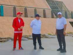 Pj Gubernur Sebut Siapkan Anggaran Rp 1,5 Miliar untuk Penataan Kawasan Tugu Religi Sultra